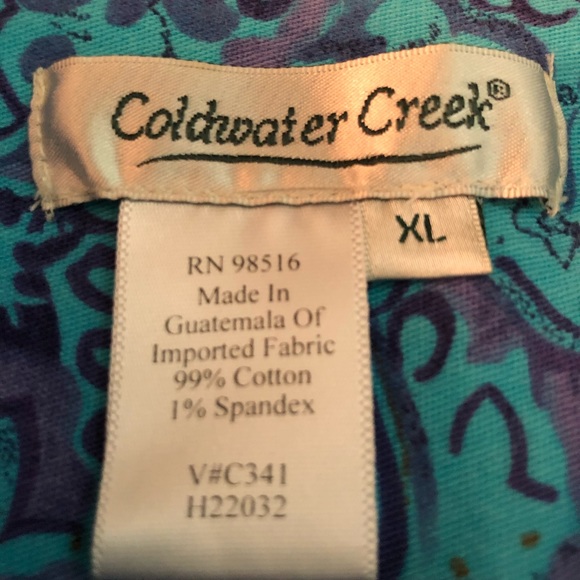 Coldwater Creek Button Down Shirt / Jacket - Picture 7 of 8